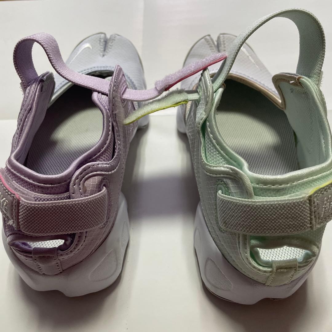 Women 7.0US Nike Air Rift 24Cm Pastel Multicolor Tabi Sneakers Sneaker Original