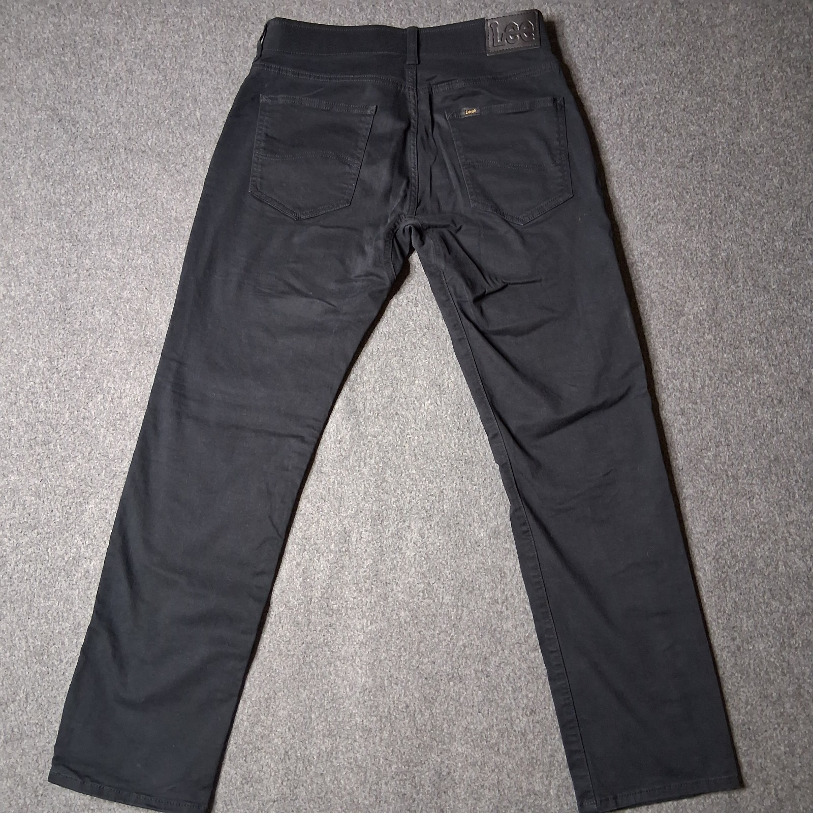 Lee Extreme Motion Men’s Black Jeans 29×30 Stretch Flex Waist NWOT