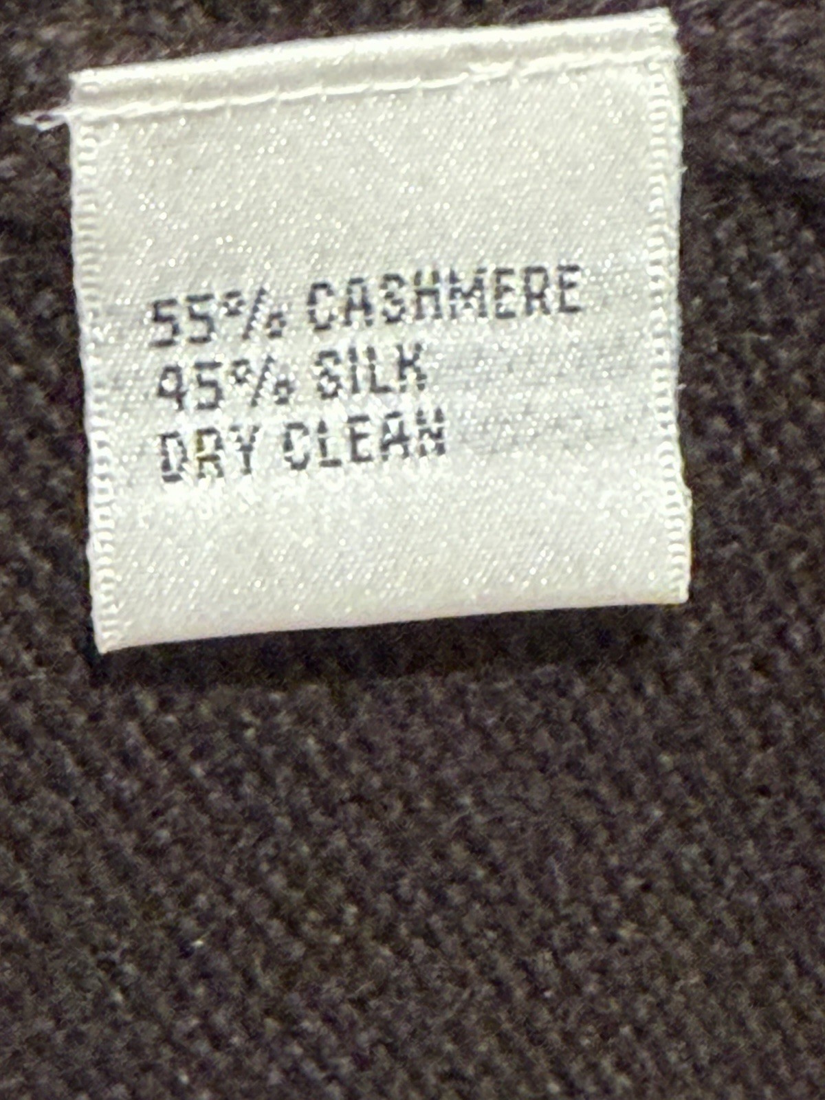 Talbots women’s new without tags brown color cashmere/silk blend sweater Size S