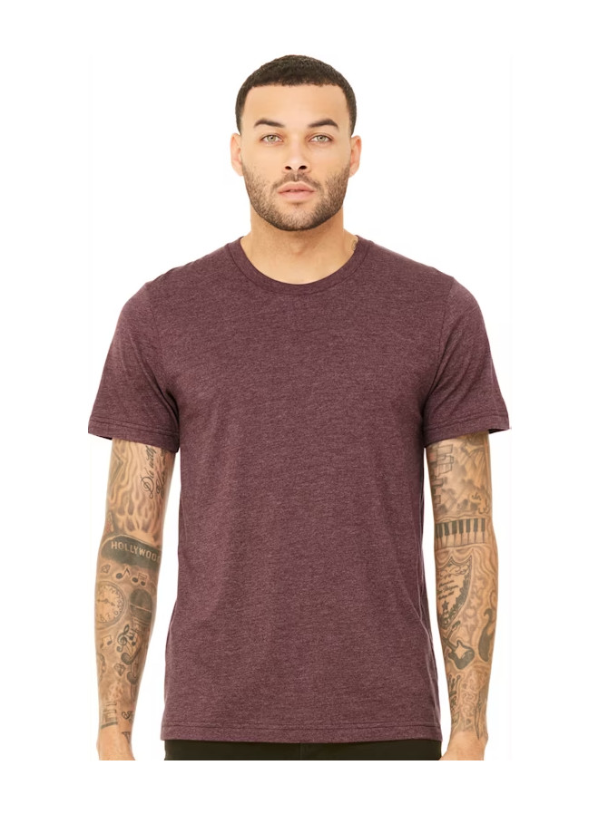 Aeropostale Men’s Heather Cotton Blend Crew Neck Short Sleeve T-Shirt w/ Logo