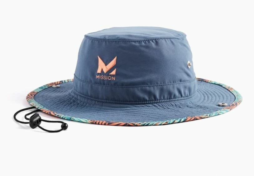 MISSION COOLING BUCKET HAT One Size Fits Most ~ Sea Palm ~ NEW W/TAG