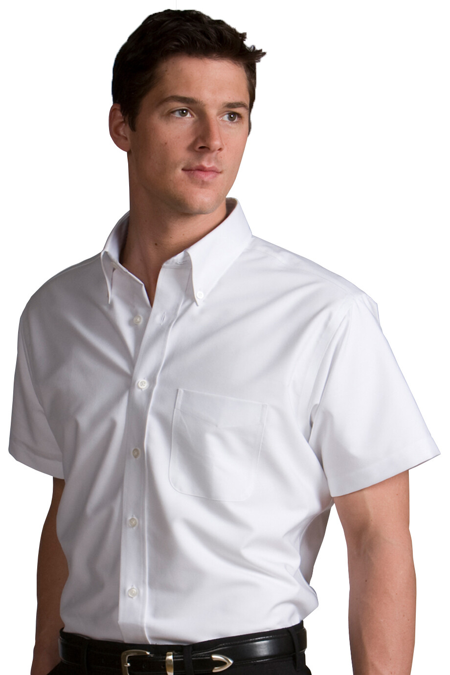 Edwards Garments 1925 Men’s Tall Pinpoint Oxford Shirt – Short Sleeve