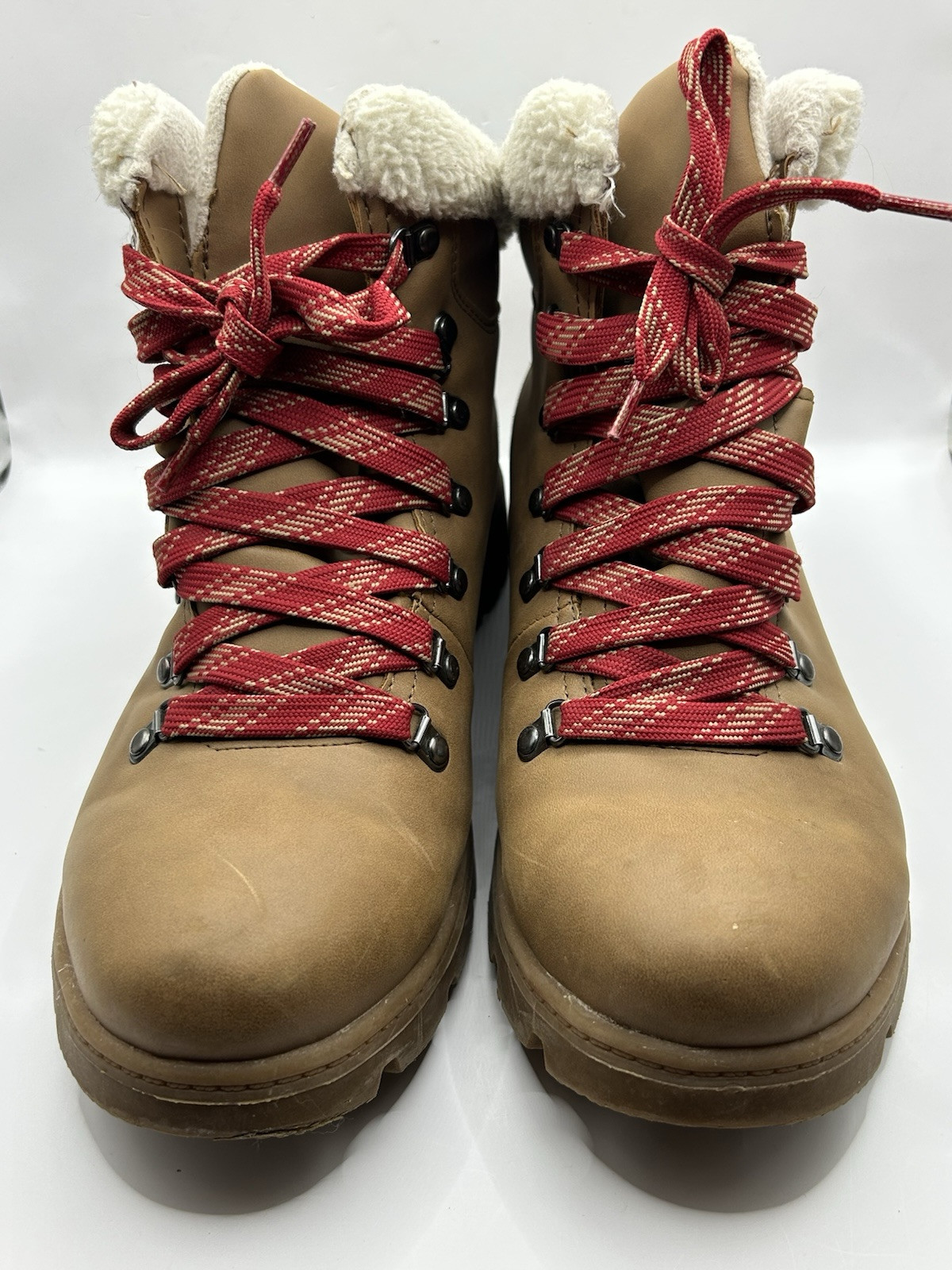 Womens Time And Tru Size 10 Fashion Boots- All Man Made- No Leather