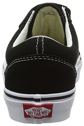 Vans Adult Unisex Old Skool V Shoes | (Suede/Canvas) Black/True White |