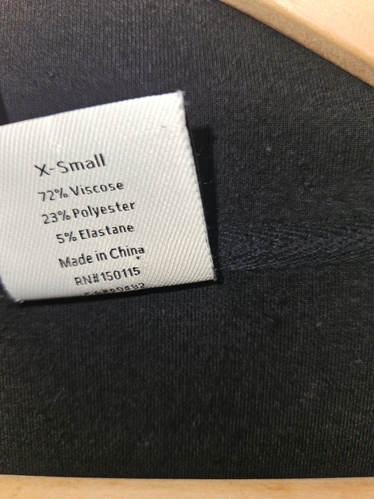 Varley DoubleSoft Hawley Half-Zip Sweatshirt Size XS Black Pullover