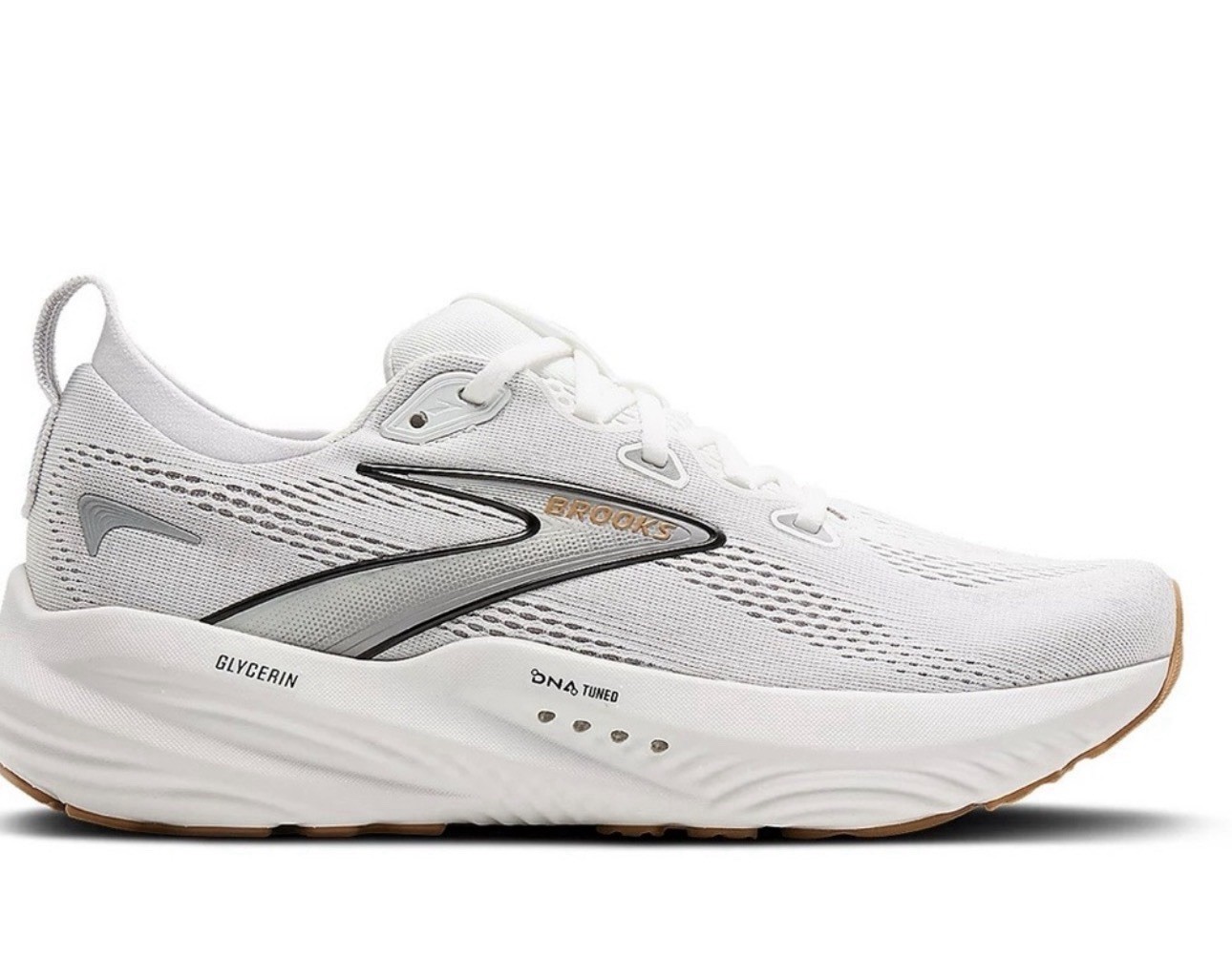 NEW IN BOX Brooks Glycerin 22 White/Grey/Black Women’s 120434-1B-135 7.5