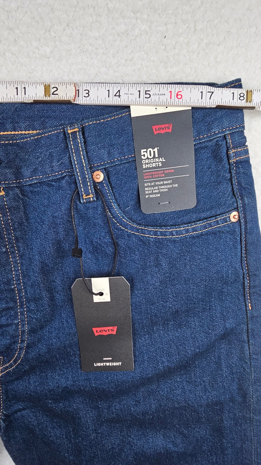 Levis 501 Mens Classic Cotton Original Fit Stonewash Denim Shorts PICK YOUR SIZE