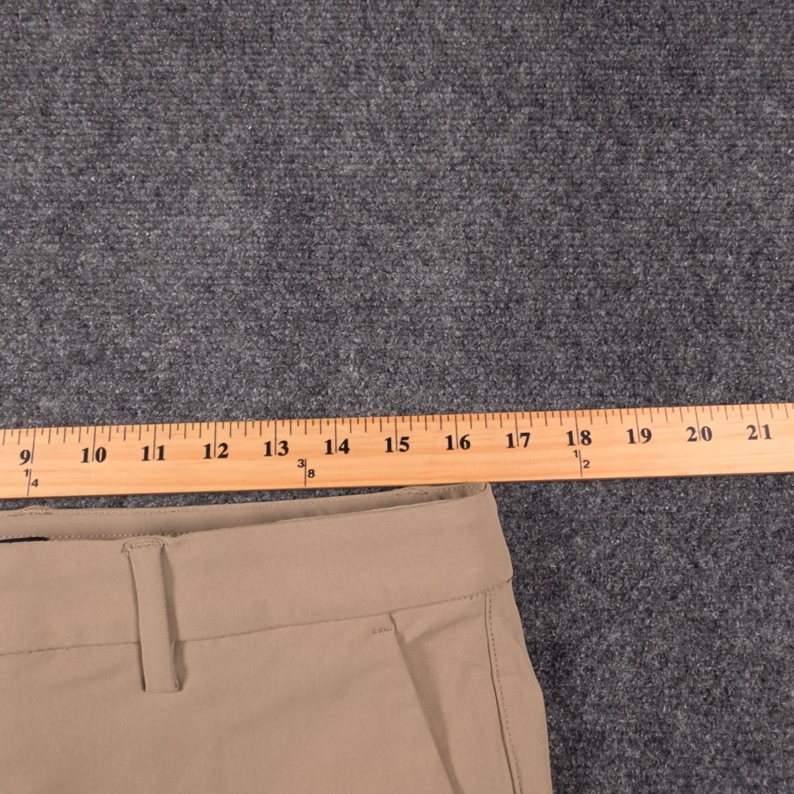 NWT Quince Performance Stretch Technical Dress Pants Mens 32×32 Sand Dune Golf