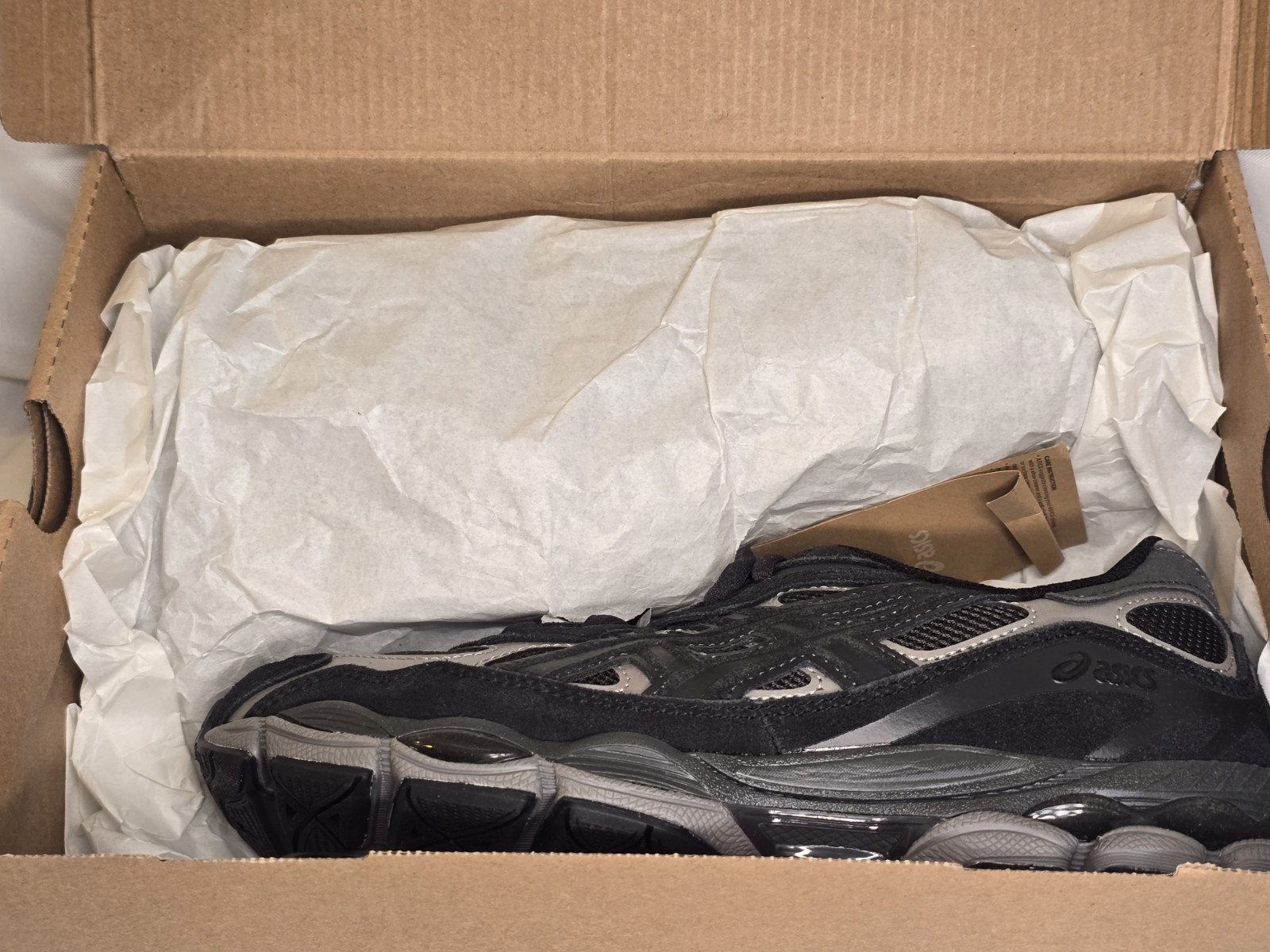 ASICS Gel-NYC Graphite Grey Black Men’s Sneakers 1201A789-020