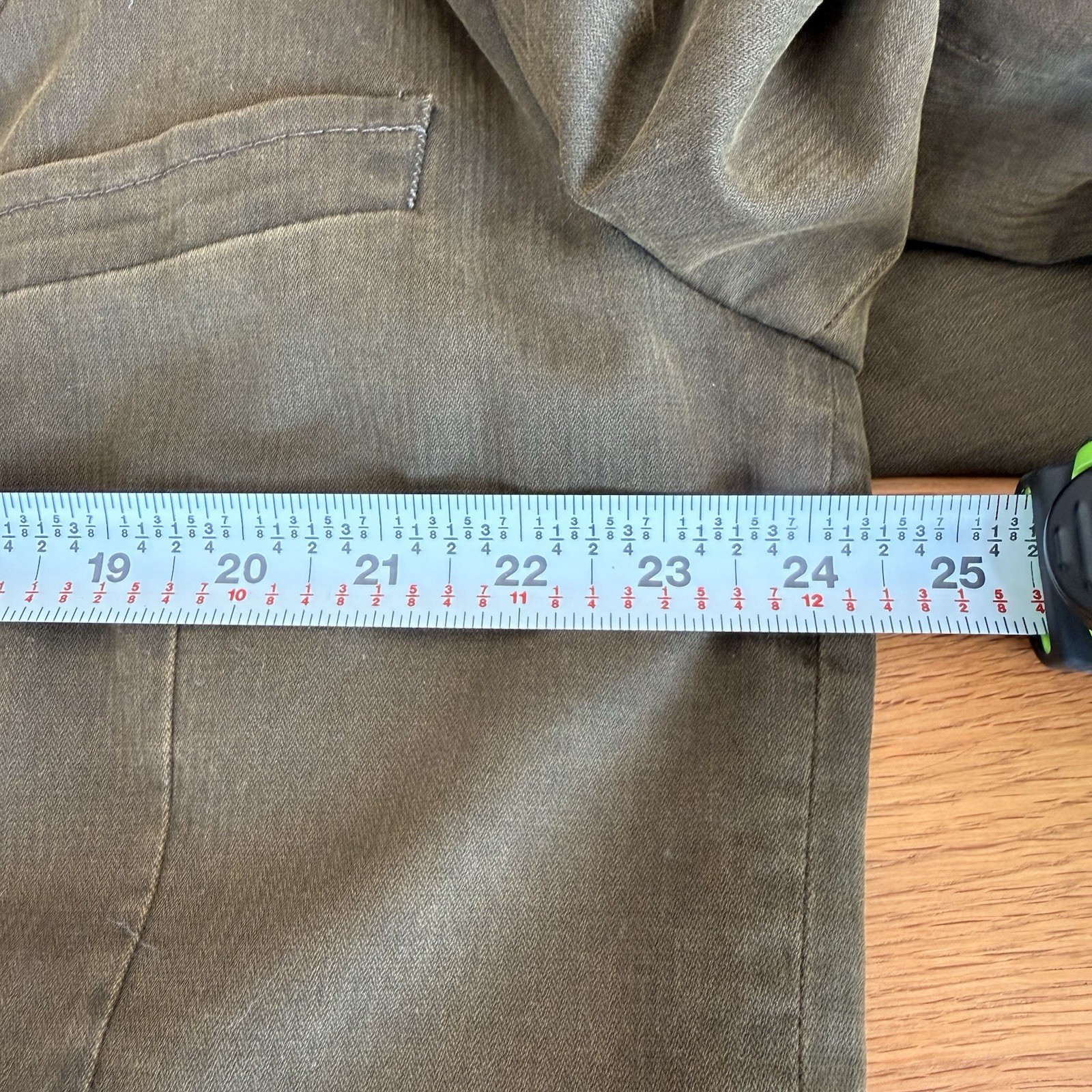 Kroon Men’s Brown Cotton Sport Coat, No Size Tag See Measurements Fits Like XXL