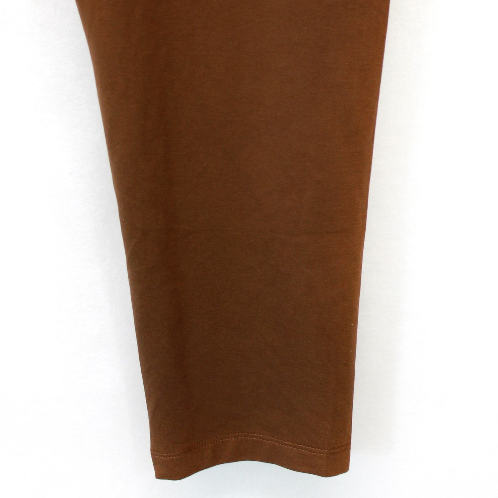 J. Jill J.Jill Plus Mahogany Slim Pima Ankle Leggings Stretch Waist Pants 2X