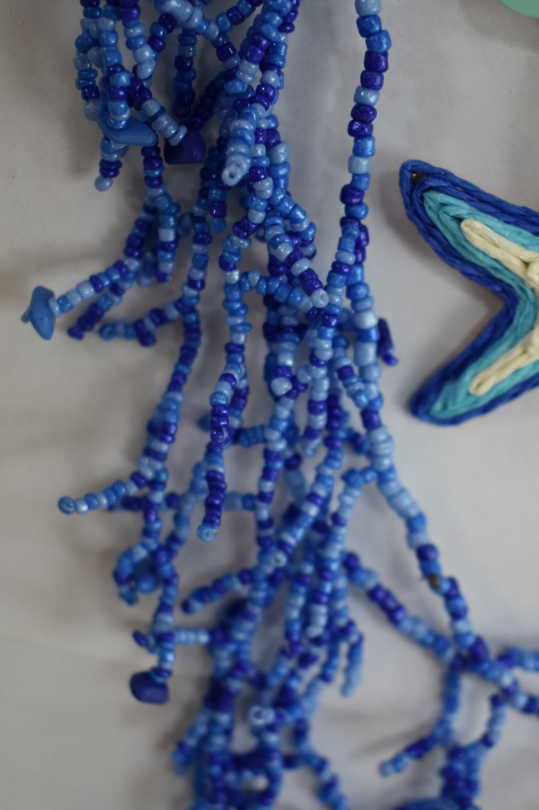 ANTICA SARTORIA 2026 BLUE & WHITE STARFISH EARRINGS & NECKLACE SET NWT
