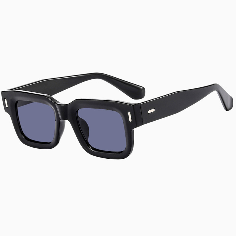 Men Square Tinted Reading Glasses Women Thick Frame Presbyopic Sunglasses +6.0