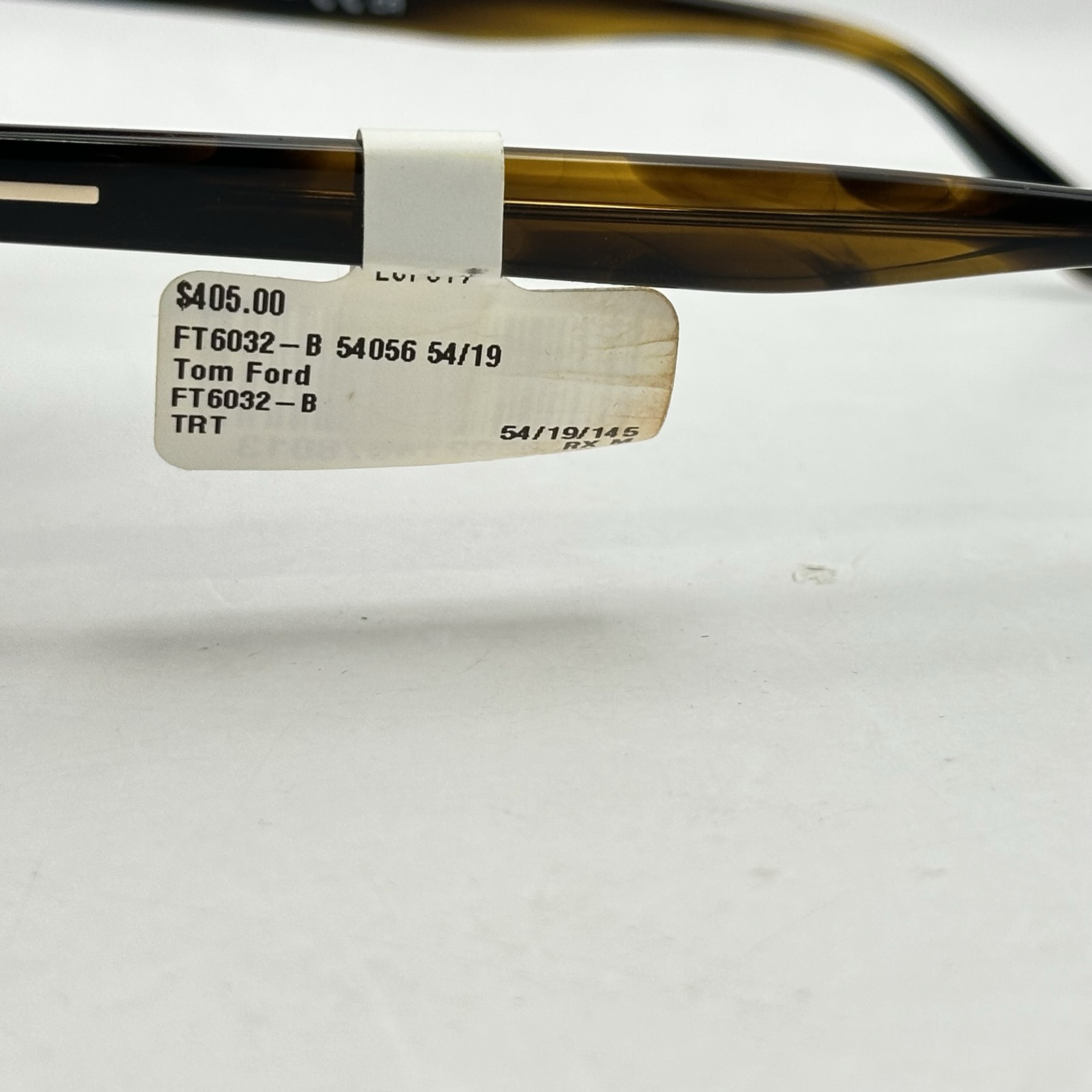 Tom Ford Unisex Square Full Rim Blue Light Blocking Glasses TF6032-B Havana