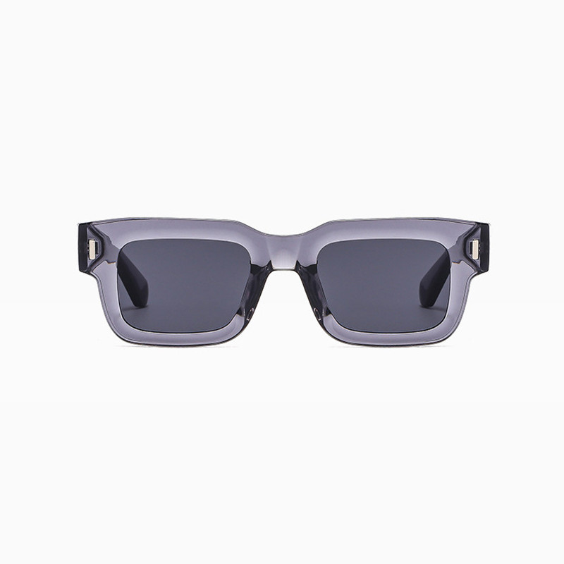 Men Square Tinted Reading Glasses Women Thick Frame Presbyopic Sunglasses +6.0