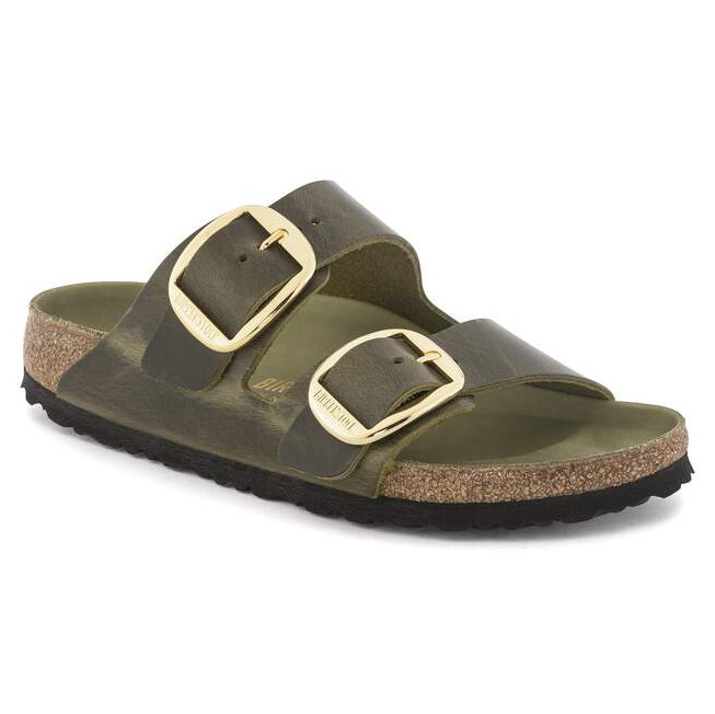 NWT Birkenstock Arizona Big Buckle Oiled Leather Unisex Adults All Size EU