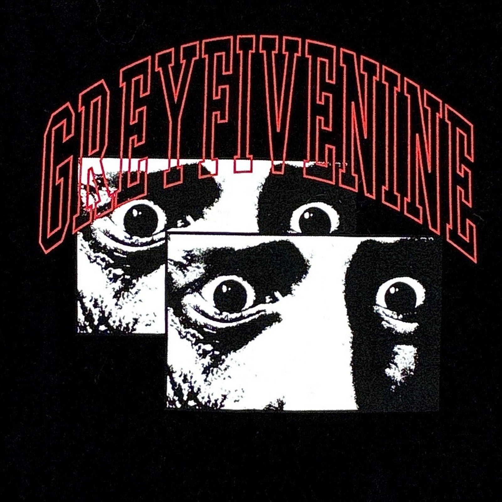 G59 Grey Five Records TShirt Mens S Black Nine Bored of Terror $uicideBoy$ Trap