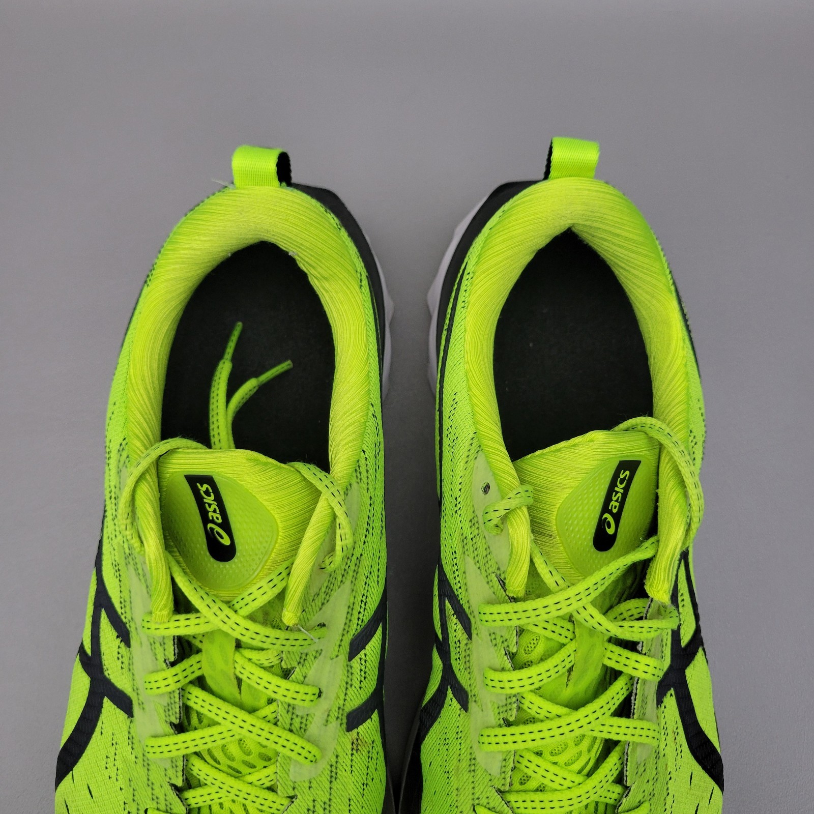ASICS Novablast 2 Shoes Mens Size 12 Green FF Blast Running Trainer 1011B192
