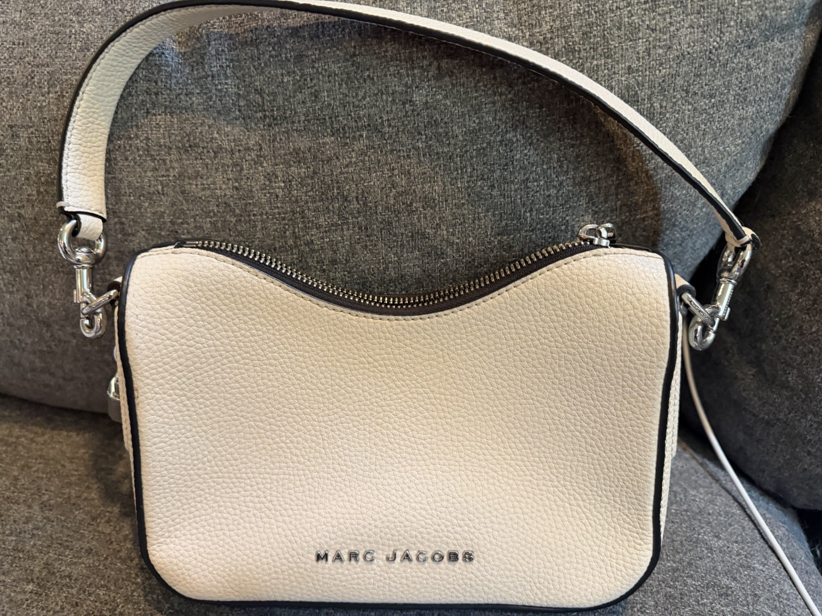 Marc Jacobs Drifter Small Convertible Shoulder Bag in the Marshmallow color