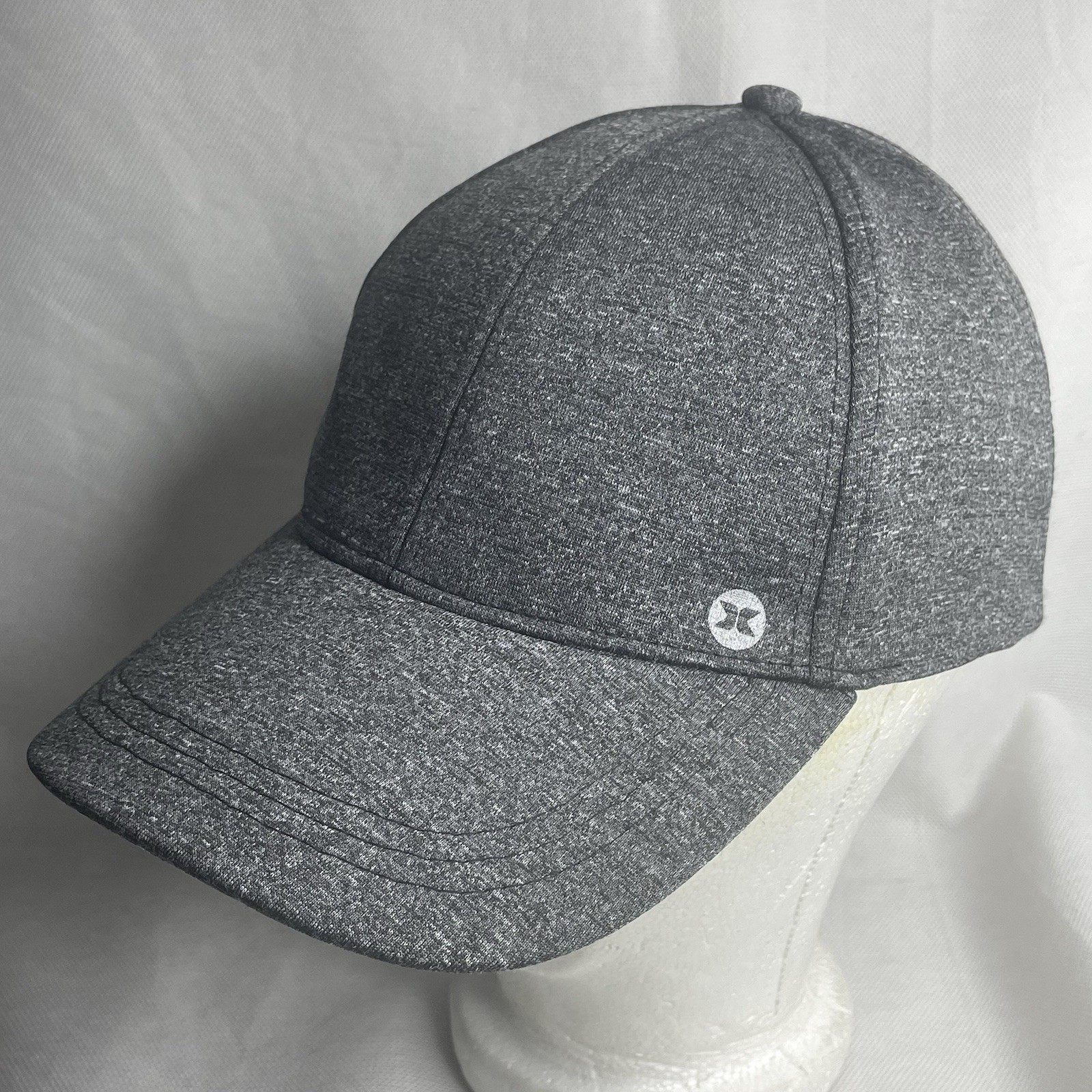 RBX Athletic Exercise Hat Gray Adjustable Strapback Baseball Rugged Bear Dad Cap
