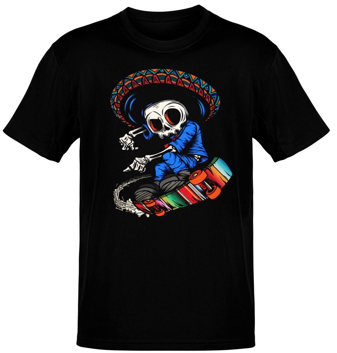Bella Canvas Calacas Mariachi Graphic T-Shirt Tee