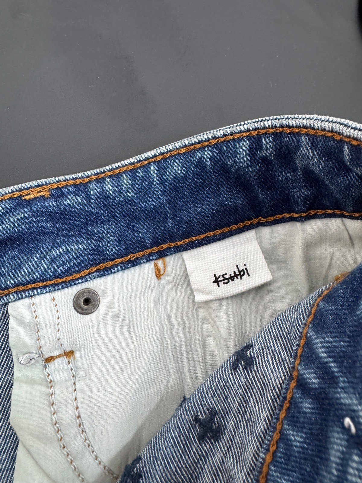 new Ksubi mens denim jeans van winkle blue north trashed 32