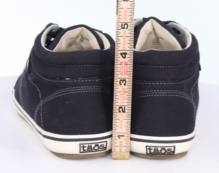 Taos Top Star Women’s High Top Sneakers Shoes Size 8 Canvas Black