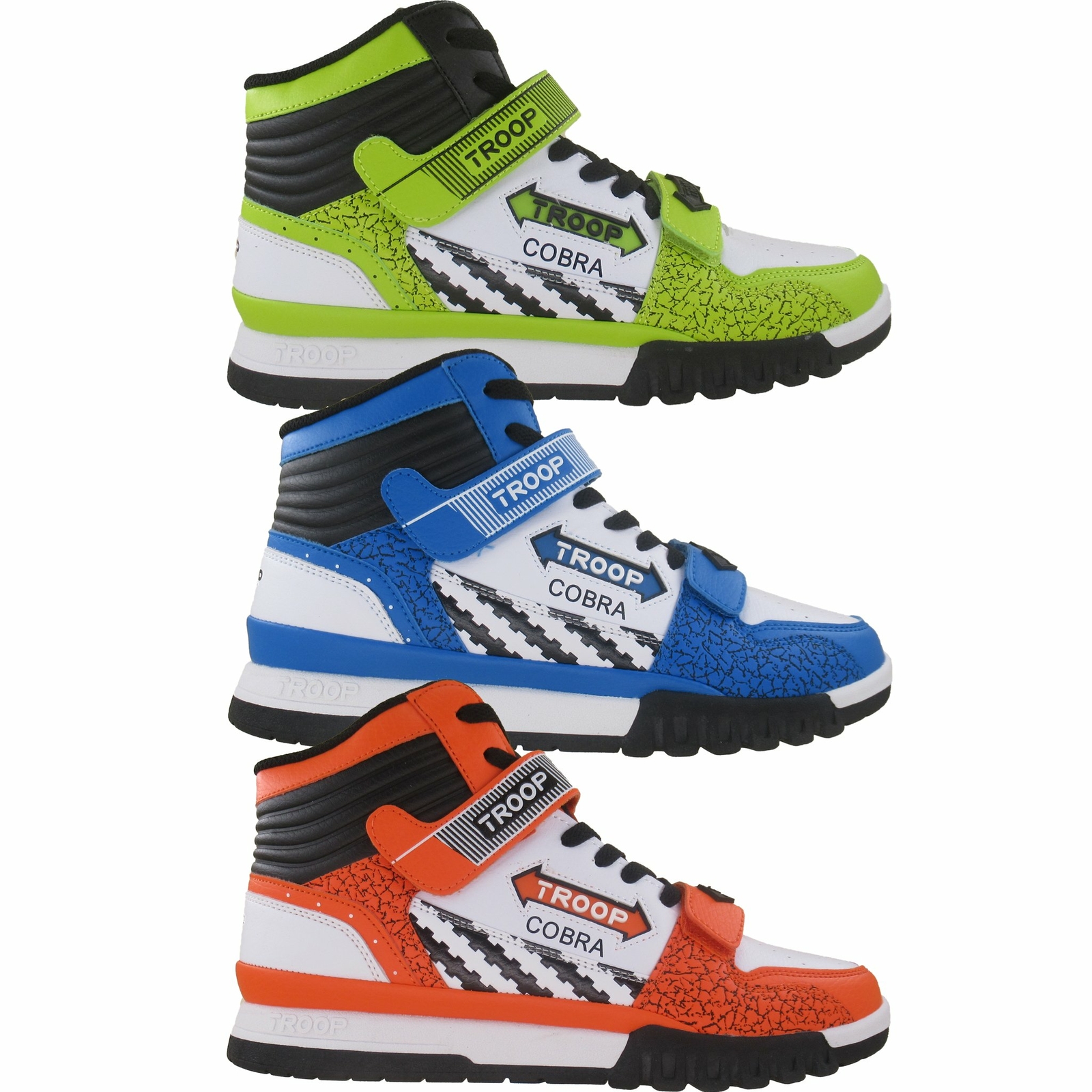 Troop Men’s Cobra Mid Old School Retro Fashion Casual Shoes
