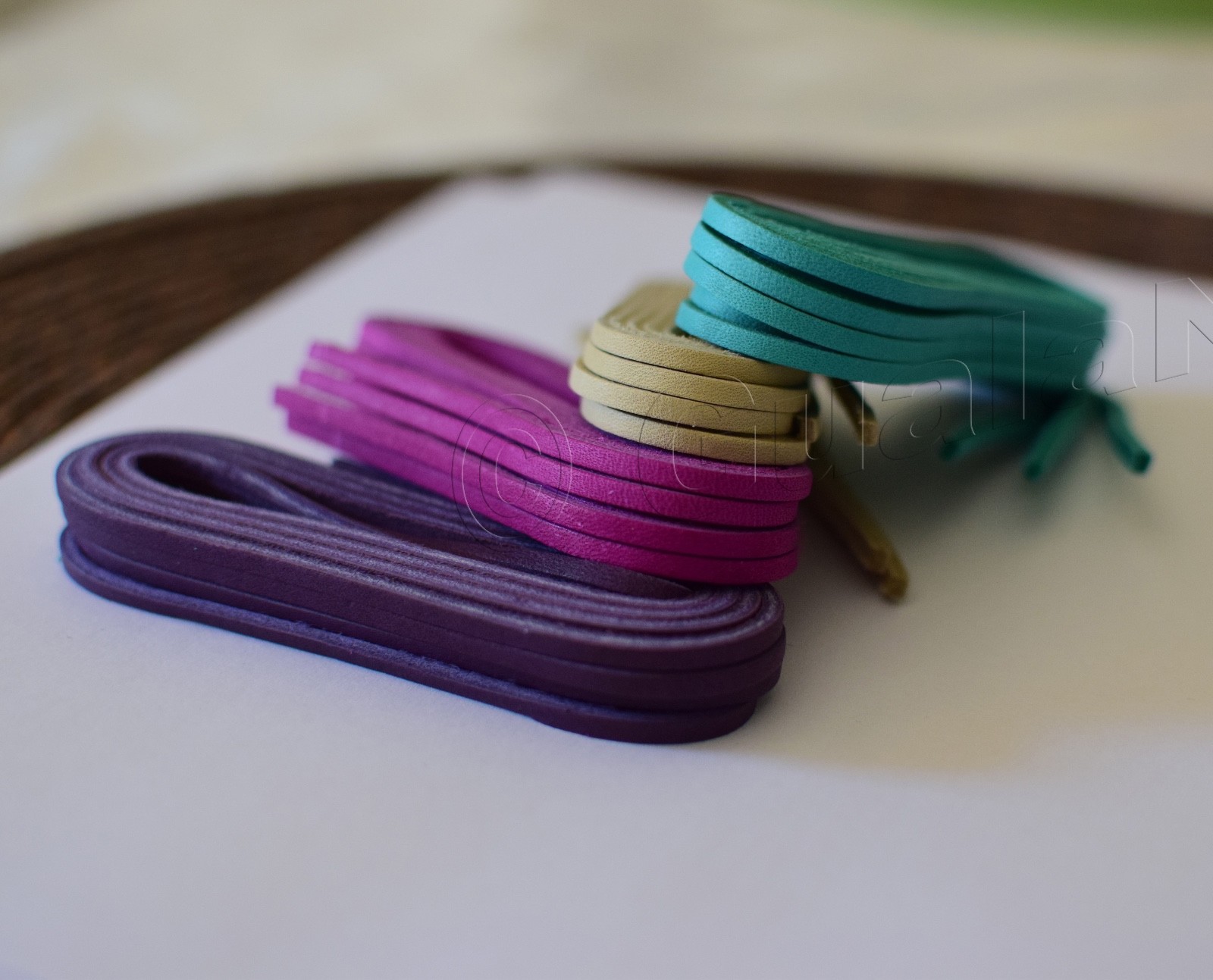 72″ Rawhide Leather Shoelaces Sperry TopSider Moccasin Strings Boat Shoe Laces