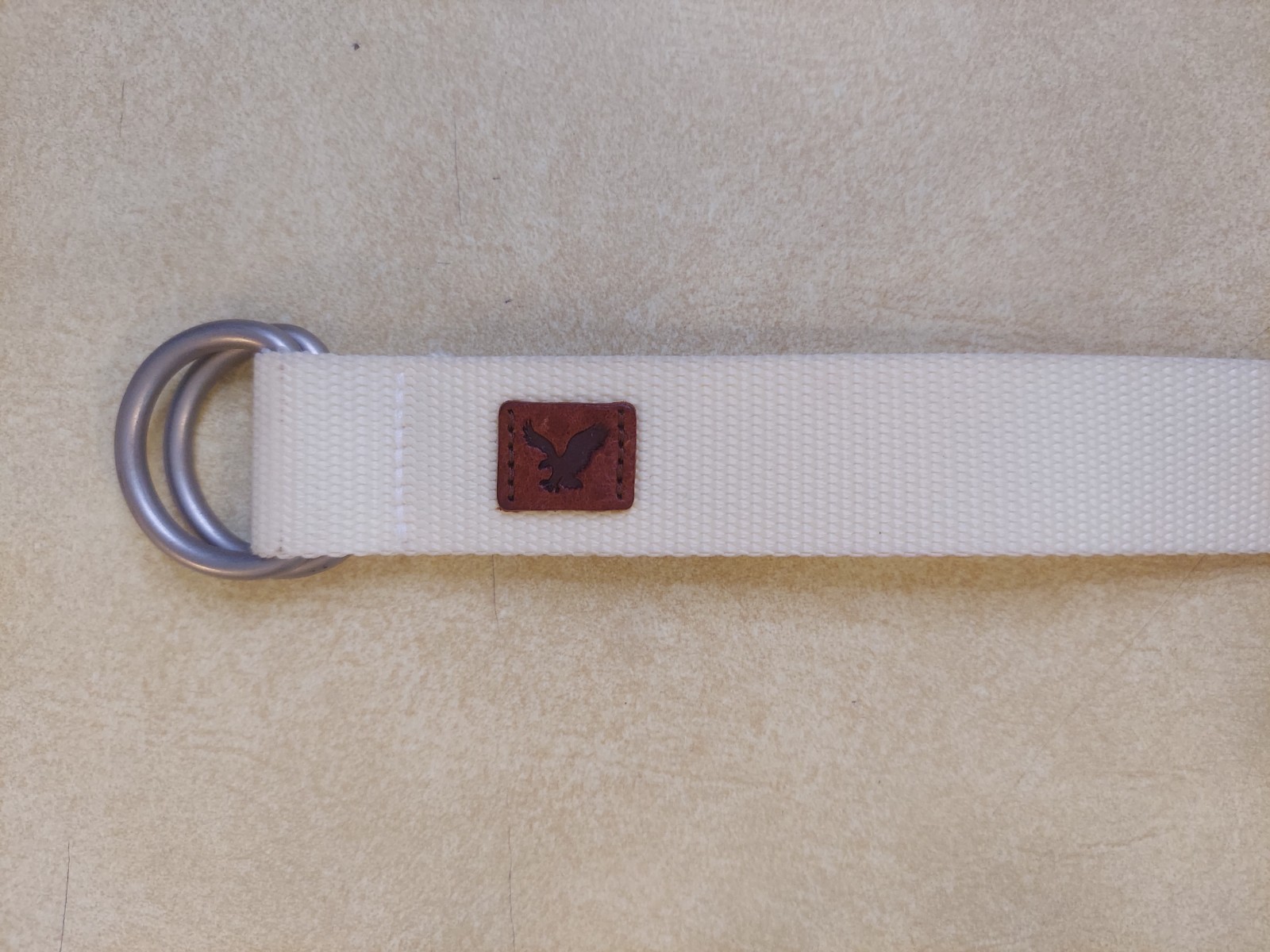 American Eagle Outfitters Canvas Nylon Belt AEO D-Ring Up To 30″