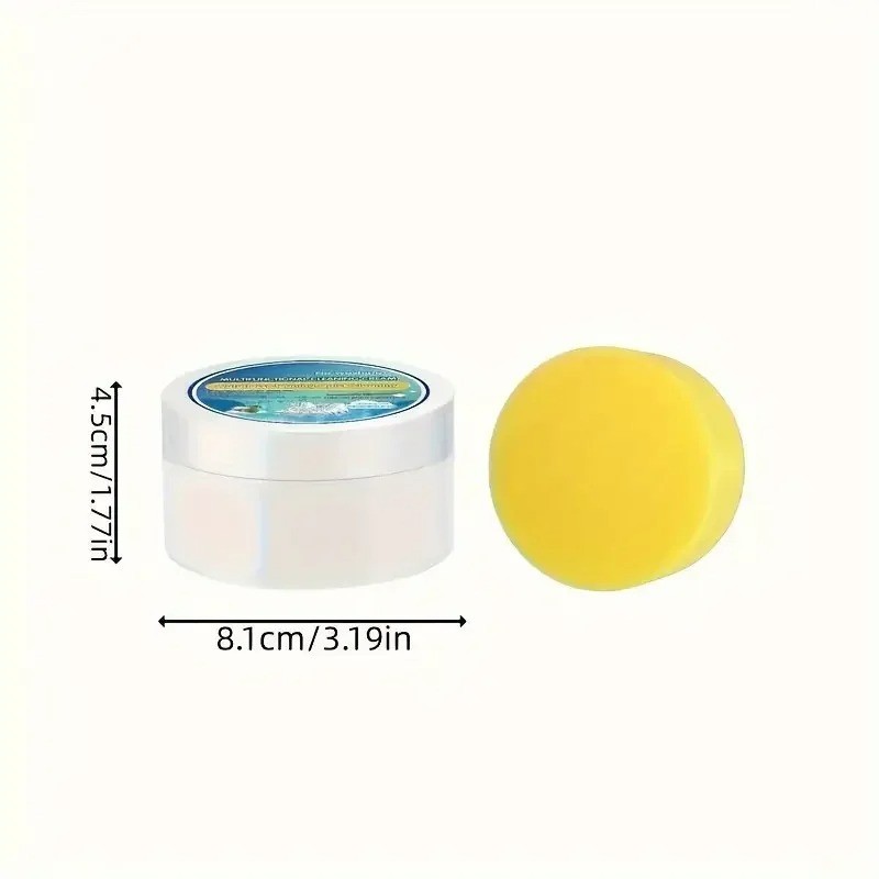 Shoe Cleaning Cream Multi-Functional Cleaning & Stain Removal Cream with Sponge