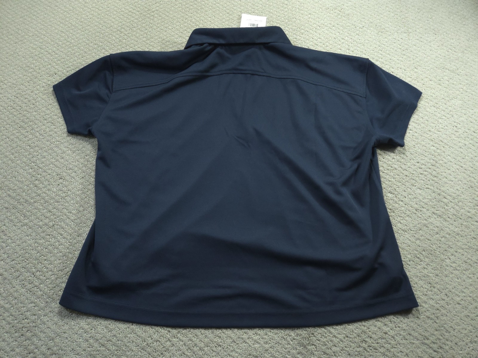 Ministry Of Supply Top Apollo X Polo Womens XL NWT NASA Phase Change Shirt Blue