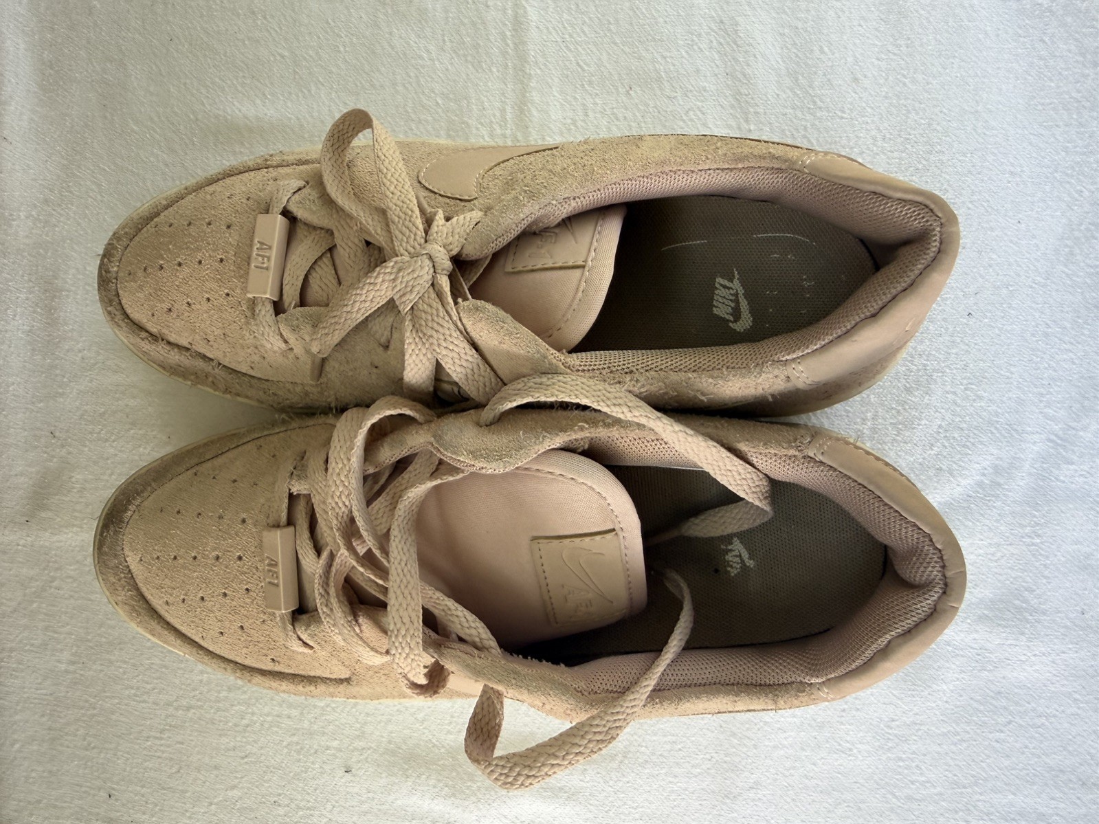 Nike Air Force 1 Sage Low Women’s Size US 9 Particle Beige Phantom AR5339-200 C