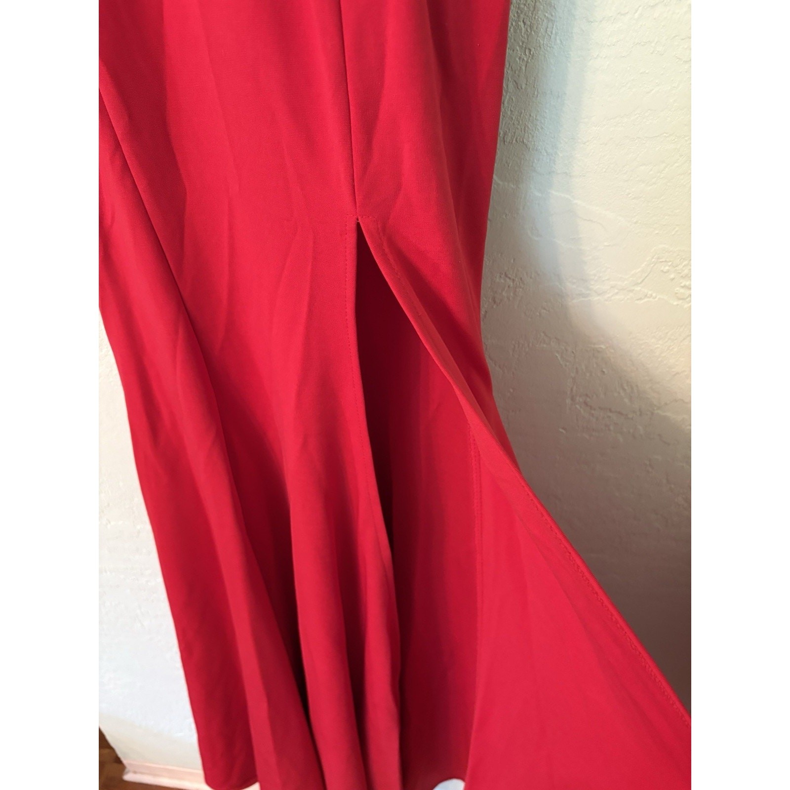 Ladivine NWT by Cinderella Divine Small Size 6 Red Jessica Rabbit Prom Gown