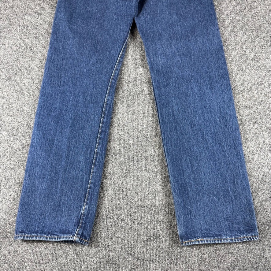 Levi’s Premium 501 ’93 Jeans Mens 29×30 Straight Leg Button Fly Big E Cowboy