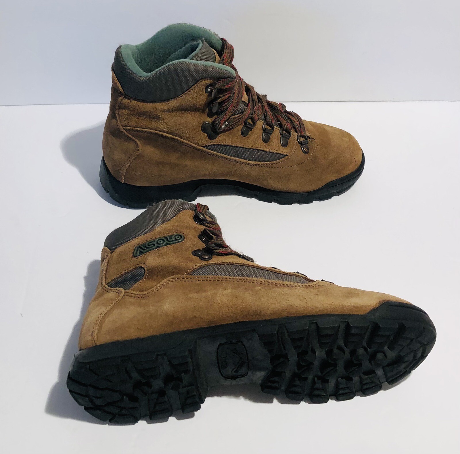 Asolo Classic Mens Brown Suede Leather Hiking Boots Size US 6 EU 38 2/3