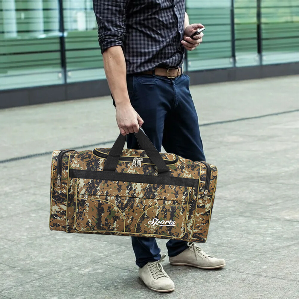 80L Waterproof Duffle Bag – Large Sport Travel Luggage Tote bag for Men & Women