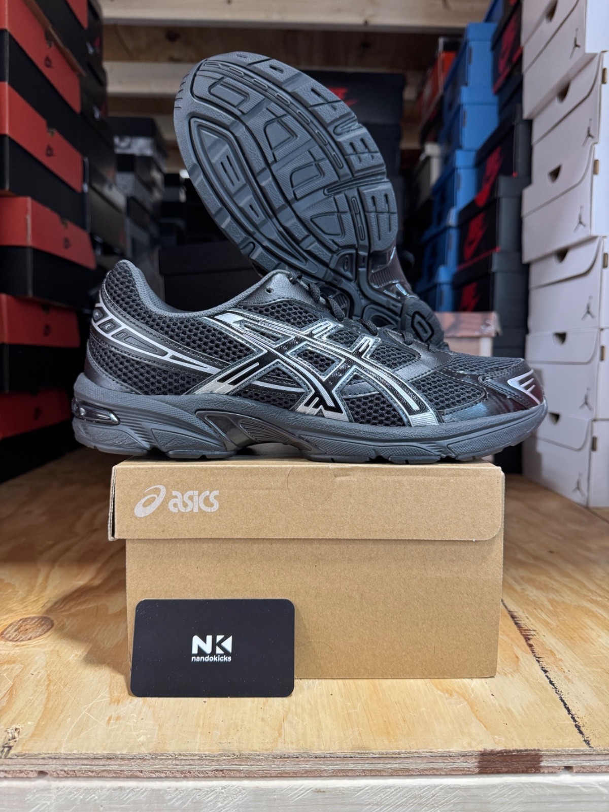 ASICS Gel 1130 ‘Black Pure Silver’ MENS SIZES
