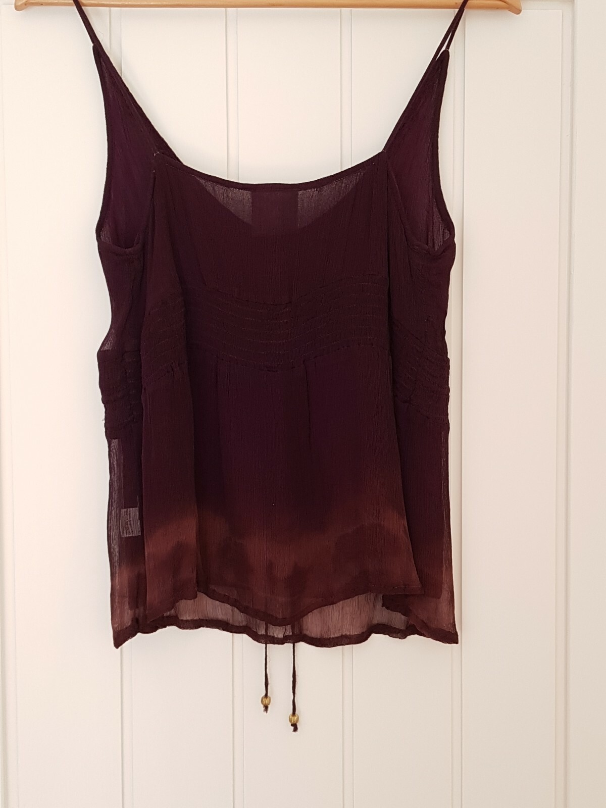 Phool Dark Purple Vest Top, size 12, Excellent Condition