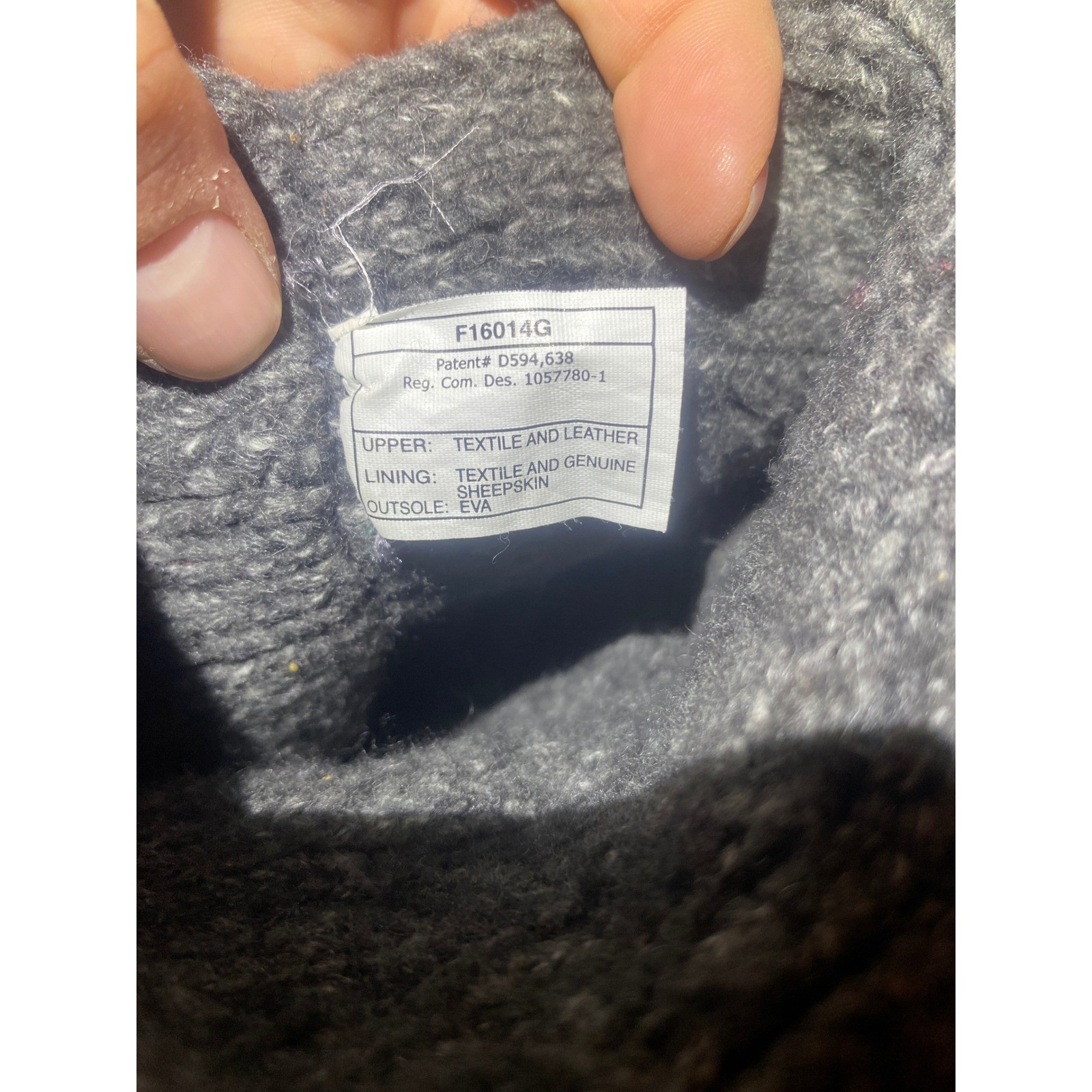 UGG Australia Lattice Cardy 3066 Charcoal Grey Knit Tall Button Boots Womens 10
