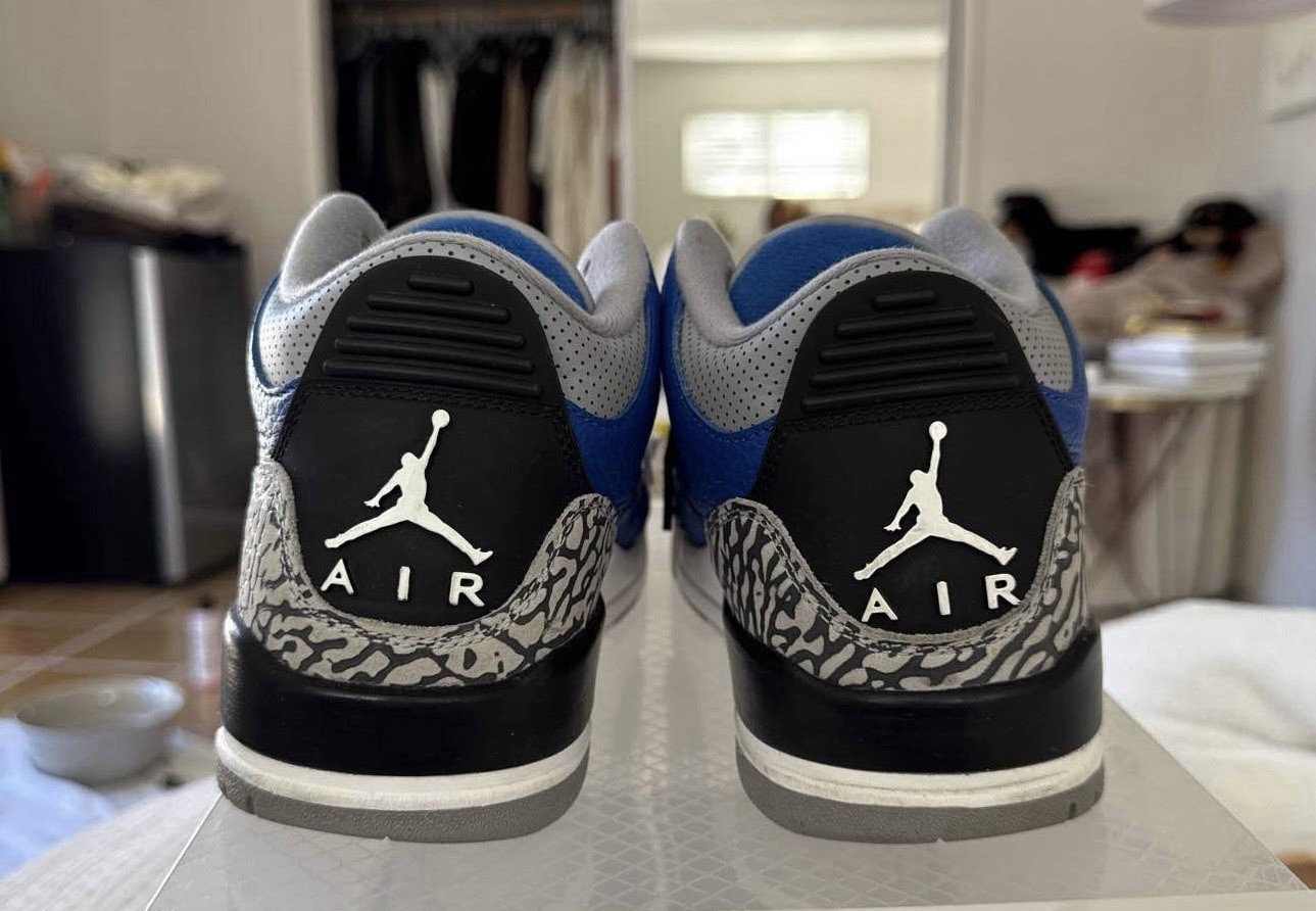 Air Jordan 3 Men’s 8 ‘Varsity Royal’