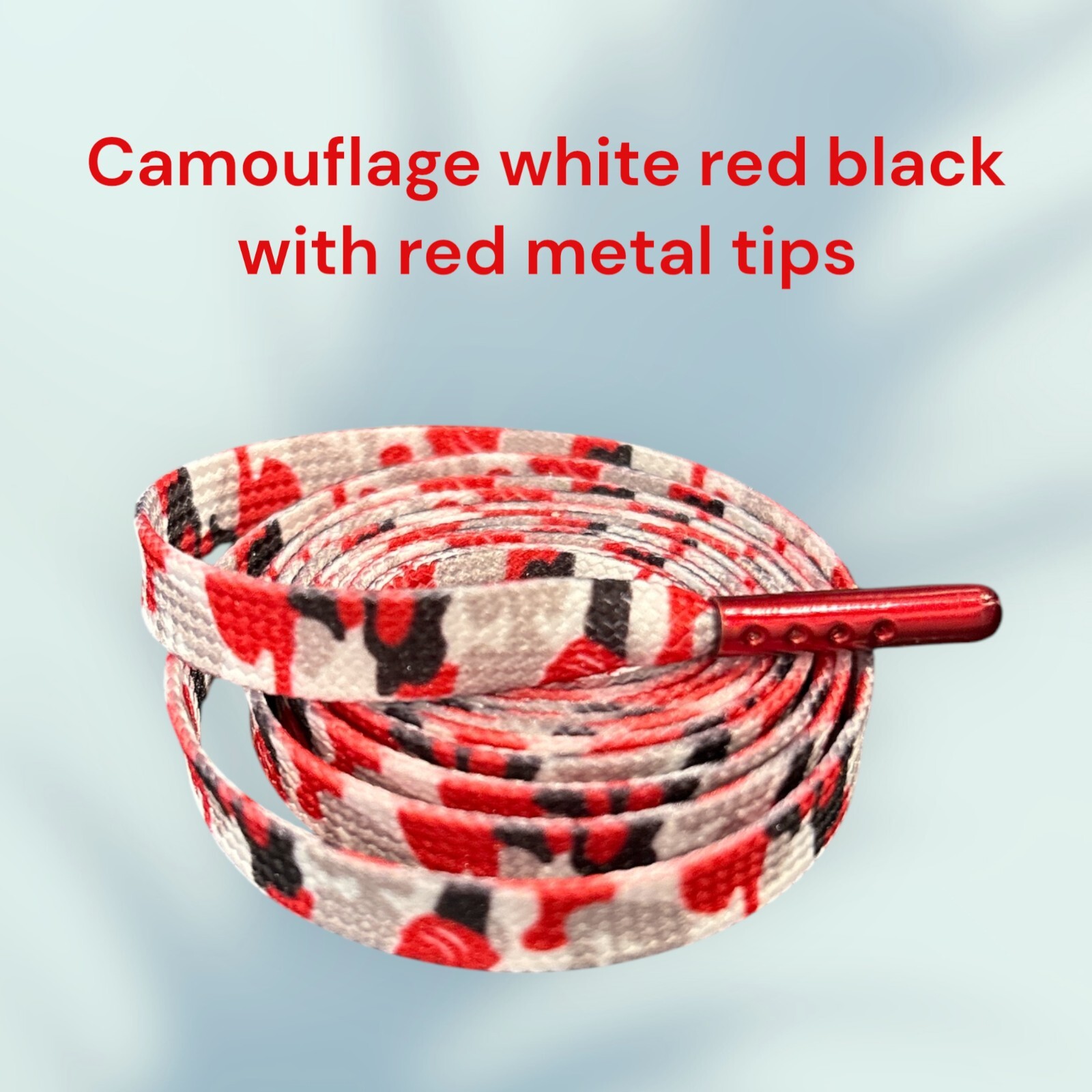 NEW Strings Camo Shoelaces 45 Long Great Color.