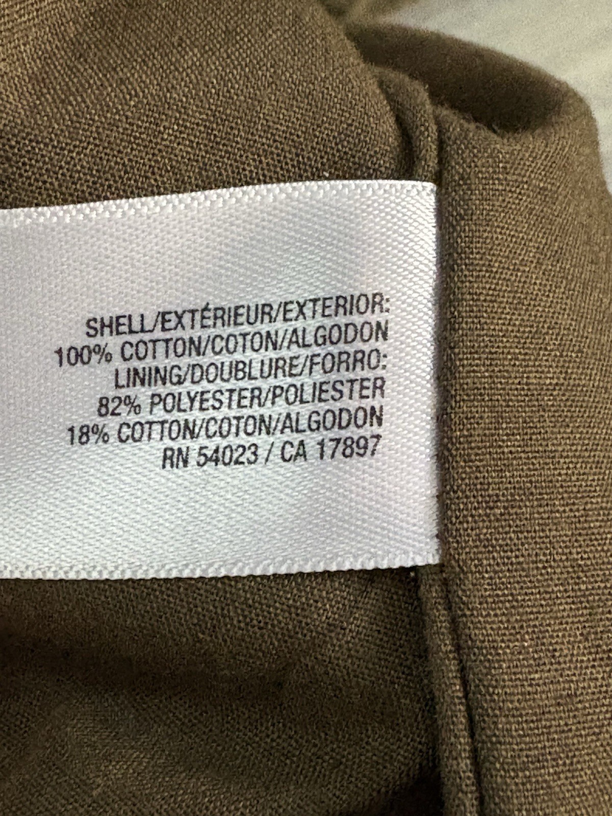 Old Navy Mens M Green Military Field Utility Jacket Pockets Epaulet Zip New