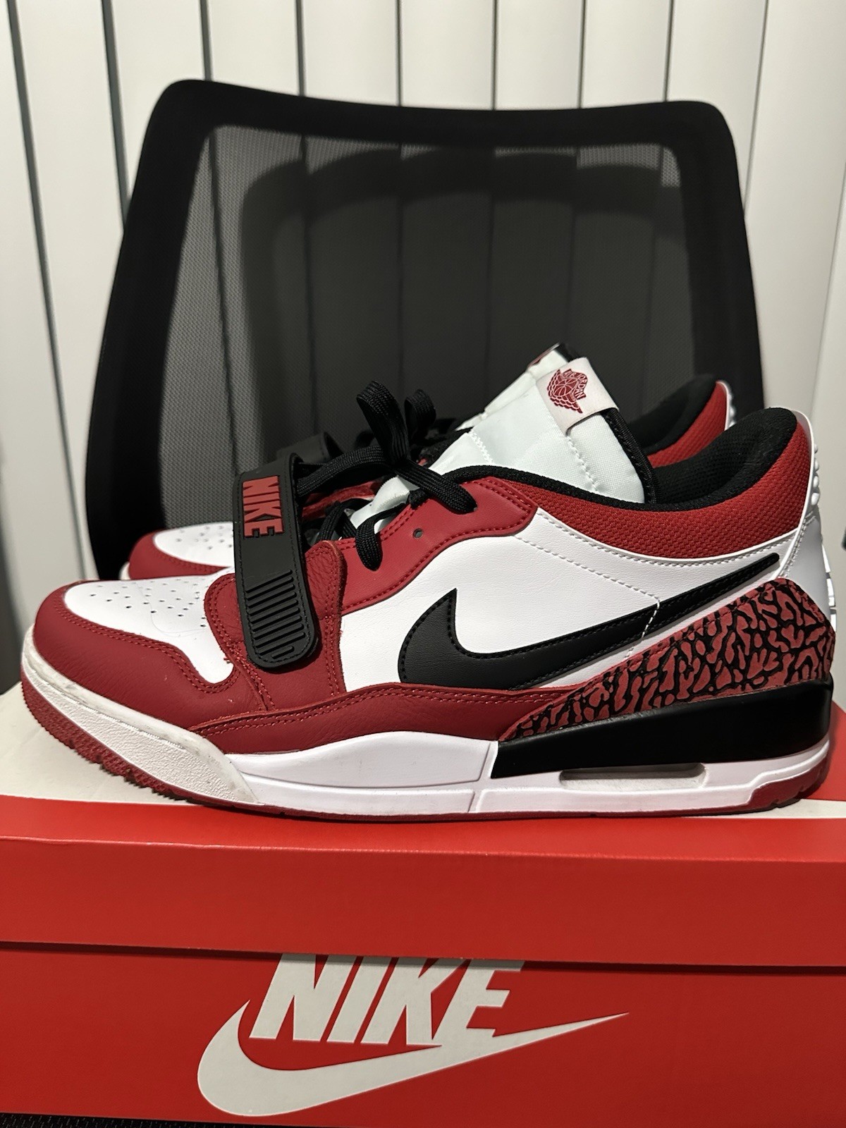 Nike Air Jordan Legacy 312 Low Chicago White Red Black Men’s Size 13
