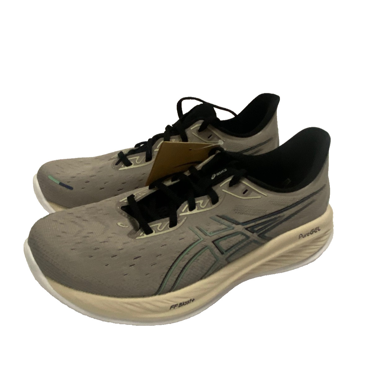 Asics Shoes Men’s US Size 7.5 Moonrock Dark Mint Gel-Cumulus 26 Carbon Footprint