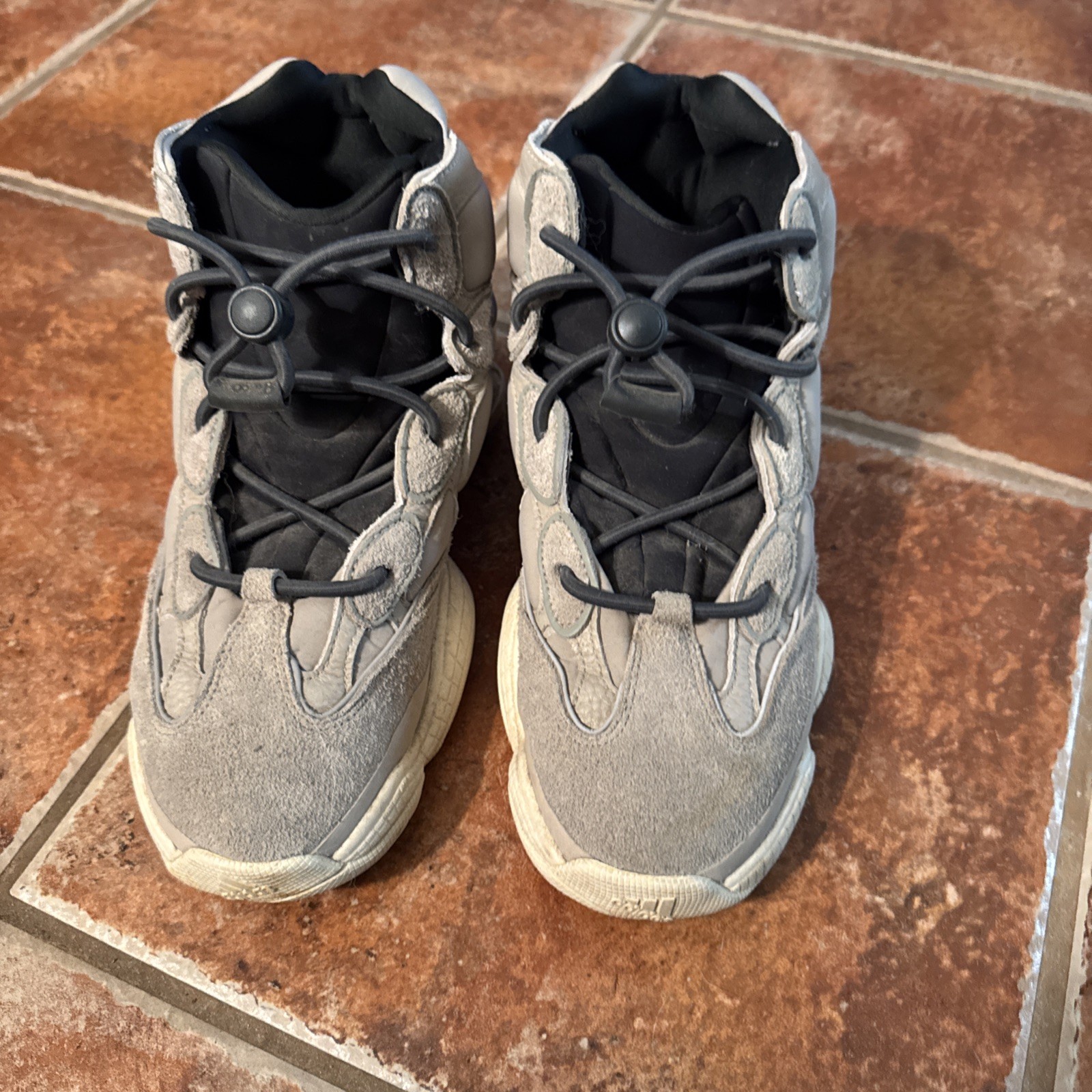Size 11.5M – adidas Yeezy 500 High: Mist Stone 2021 – GV7775
