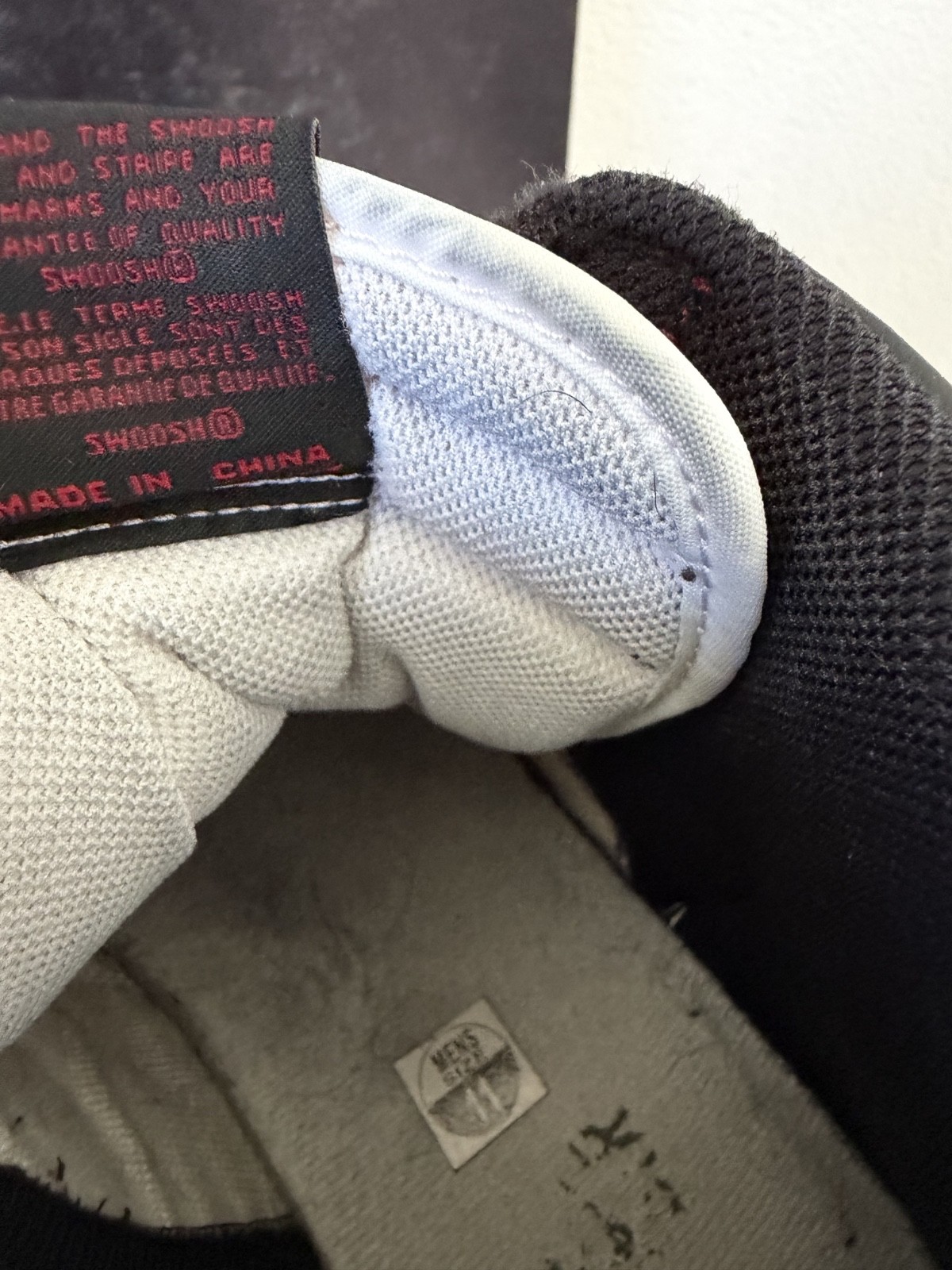 Air Jordan 1 – Black White and Red – Size 11 – Pre-owned – Original Box