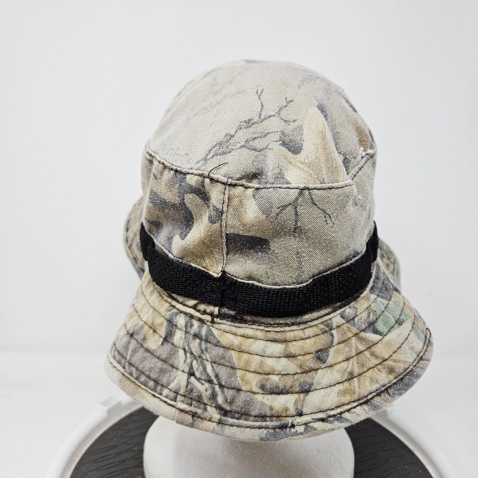 Whitewater Outdoors Hat Cap Boonie Fitted Mens L Beige Camo Hunting Outdoor USA
