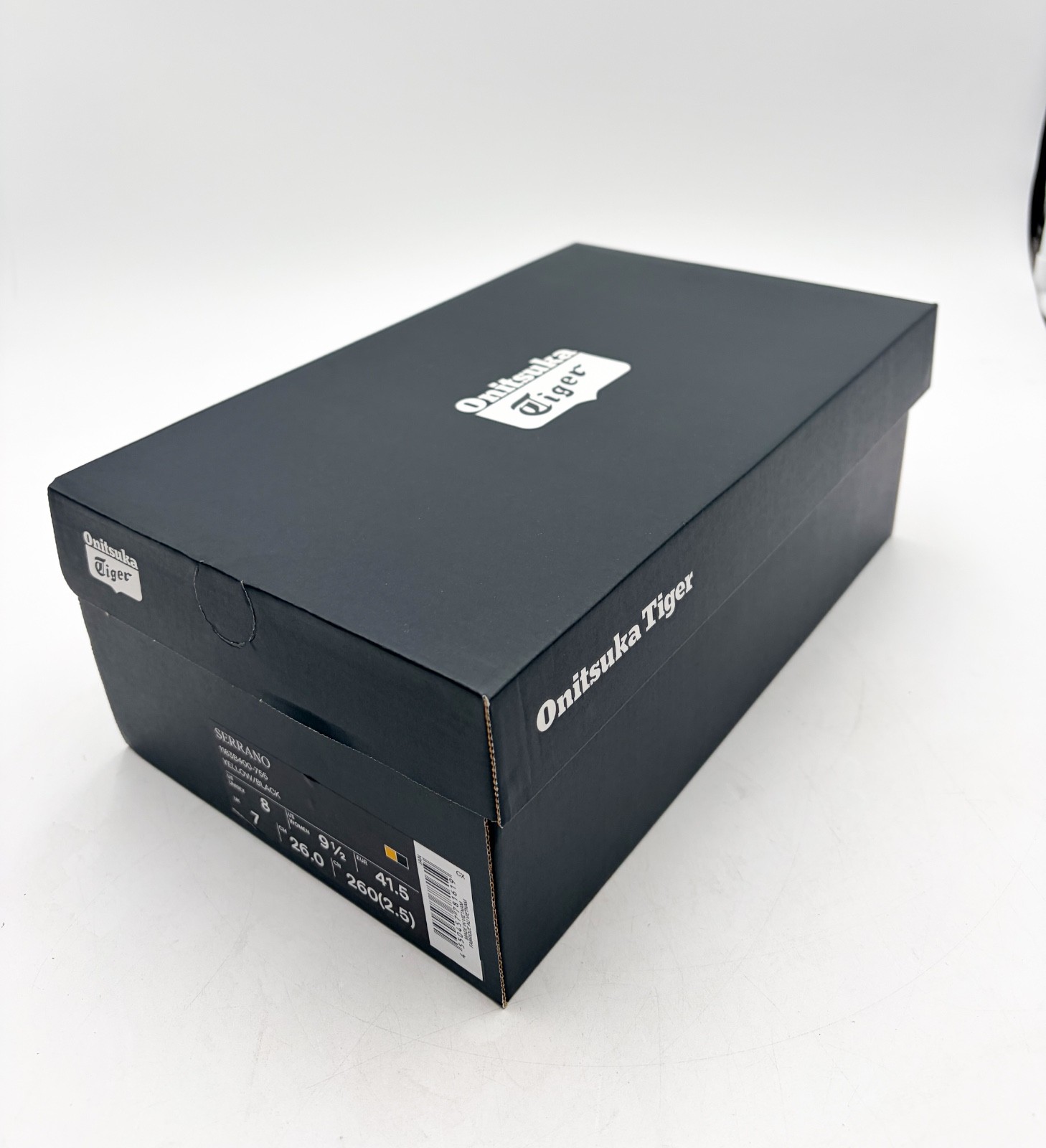 Onitsuka Tiger SERRANO Yellow/Black Daily Sneaker with Box (US 8) From US