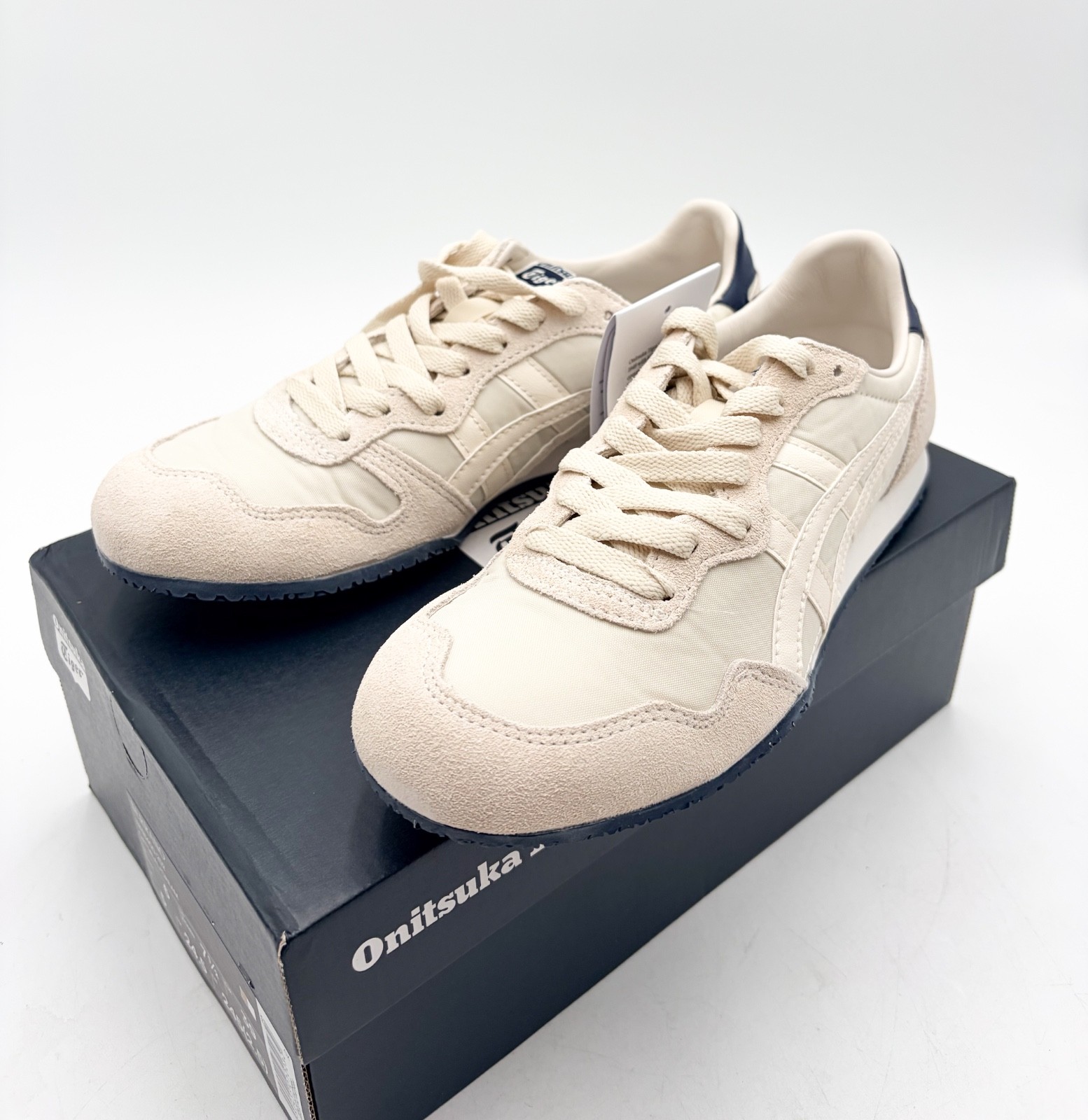 【NEW】Onitsuka Tiger SERRANO Oatmeal/Cream Daily Sneaker (US 6) From US